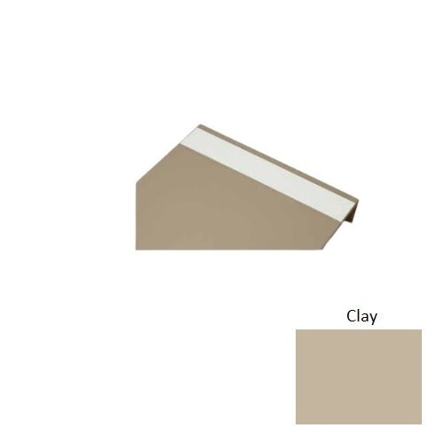 Safe-T First Visually Impaired Stair Tread - Johnsonite Clay Square Pattern Photoluminescent Rubber Moulding / Trim - 12" x 60"