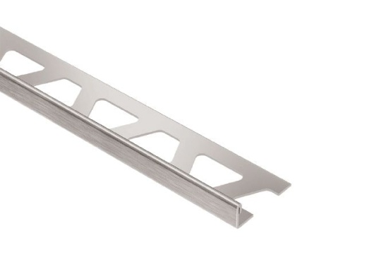 Schiene L Angle Metal Tile Edging Trim - Brushed Stainless Steel