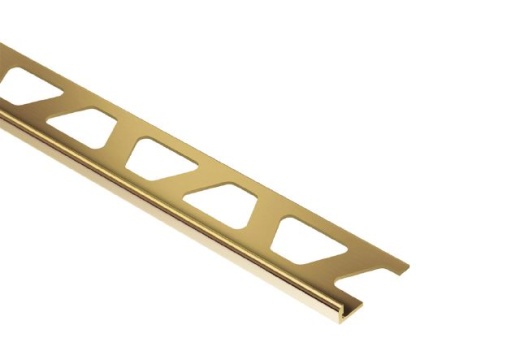 Schiene L Angle Metal Tile Edging Trim - Solid Brass
