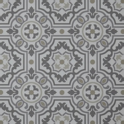 Platinum Tapestry Linen Resilient Luxury Sheet Vinyl - Pattern