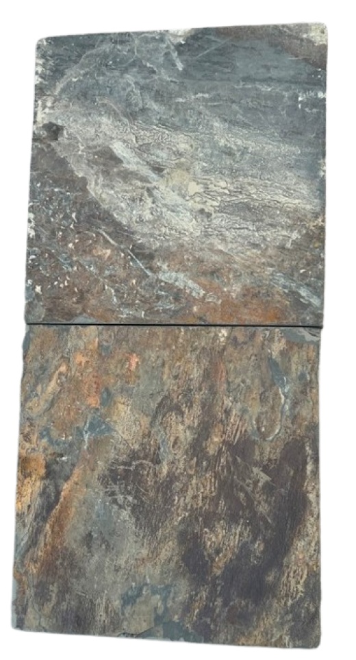 California Gold Slate Tile - Natural Cleft Face, Gauged Back