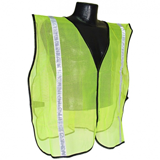 Radians Non-Rated 1In Safety Vest, Green - S-Xl