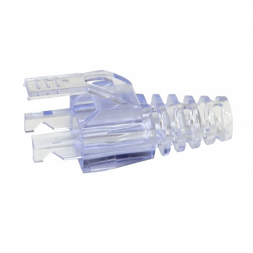 Simply45 Strain Reliefs for Pass Thru Cat5e UTP Plugs - 100Pc Bag