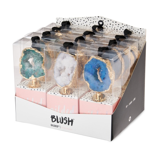 Blush Geode Stoppers - Thumbnail 3
