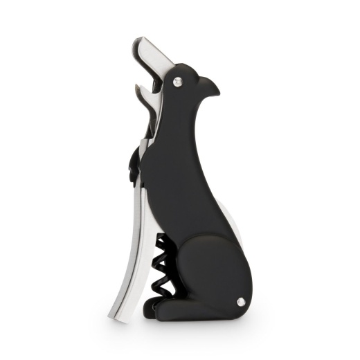 Buddy The Bordeaux Collie Black Dog Corkscrew by Truezoo