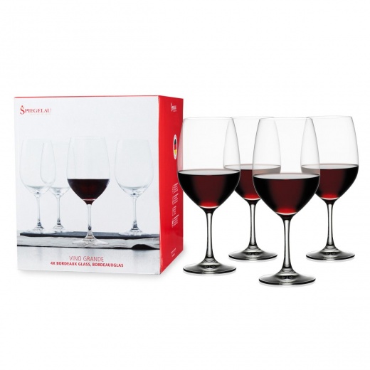 Spiegelau 21.9 oz Vino Grande Bordeaux Set (Set Of 4)