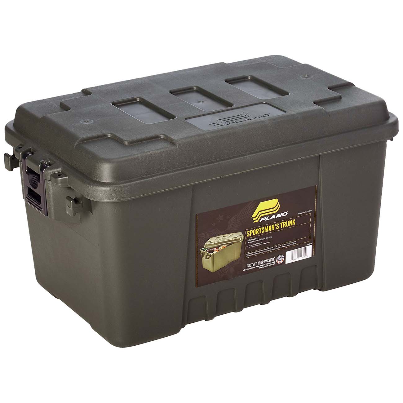 Plano Sportsman’s Trunk Small – 56 Quart Capacity (black)