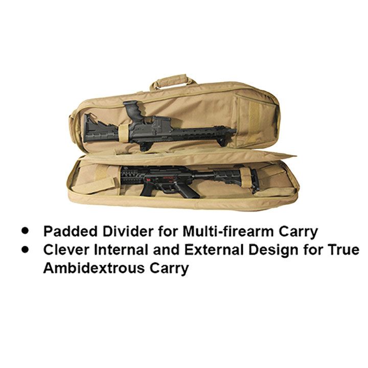 Utg 34″ Sling Pack Multi-Firearm Case – Dark Earth