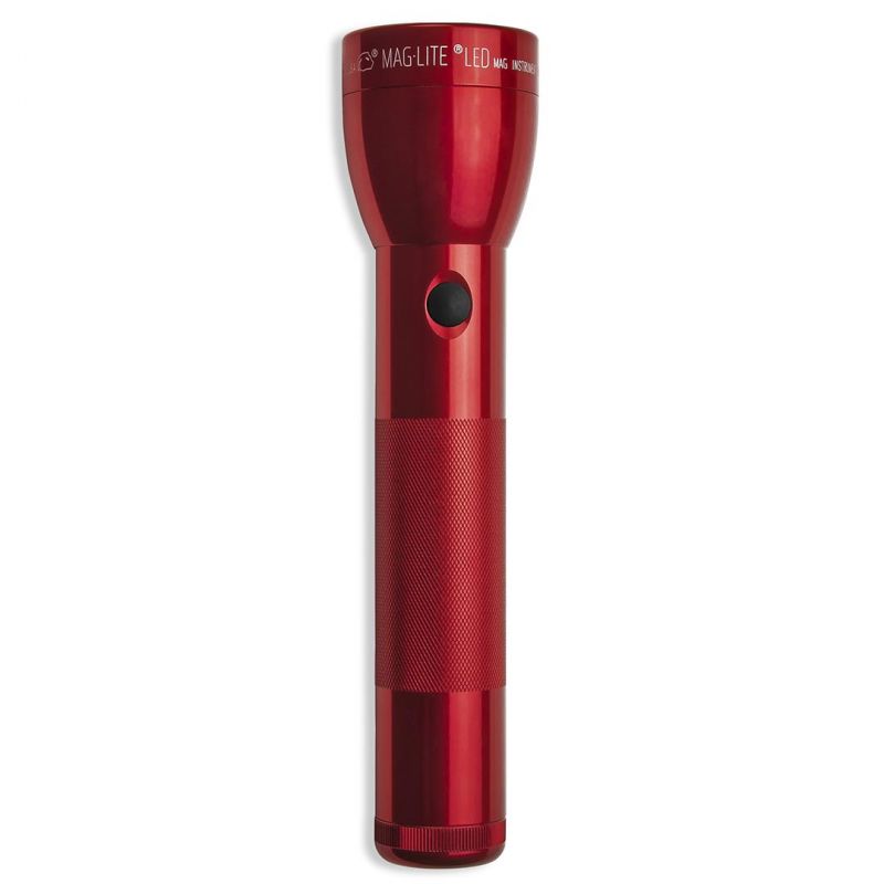 Maglite Led 2-Cell D Flashlight, Red, Gift Box