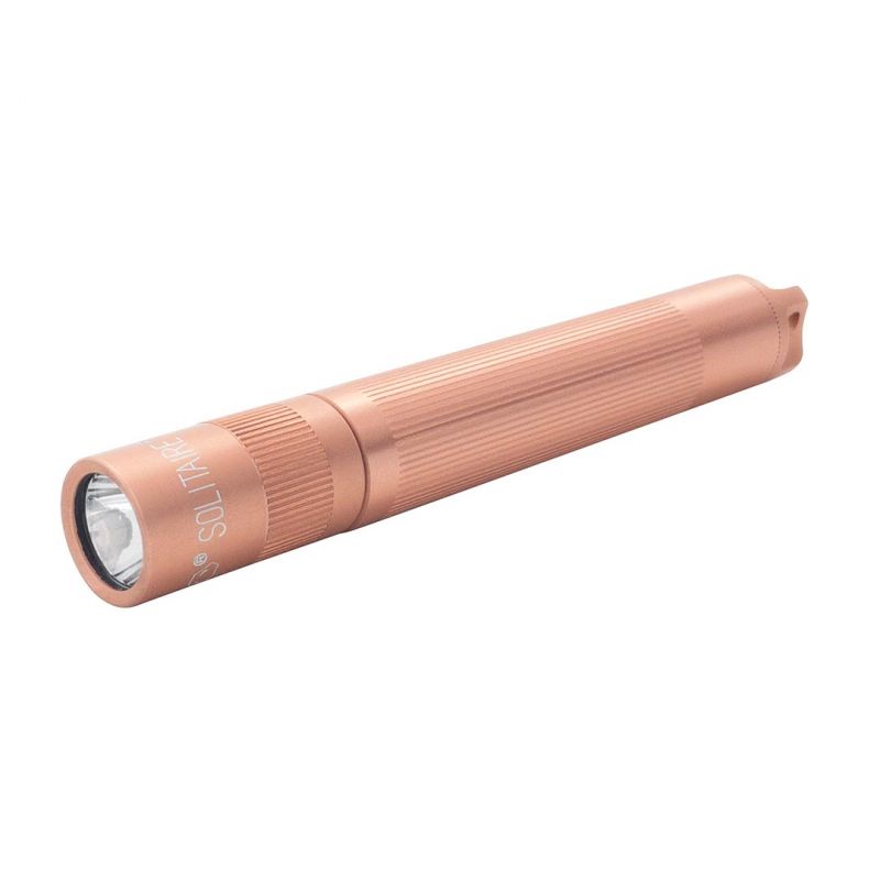 Maglite Led 1-Cell Aaa Solitaire Flashlight, Rose Gold