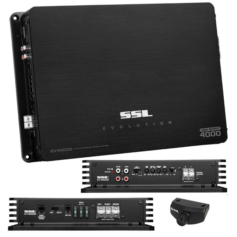 Sound Storm Monoblock Amplifier, 3000W Rms/4000W Max