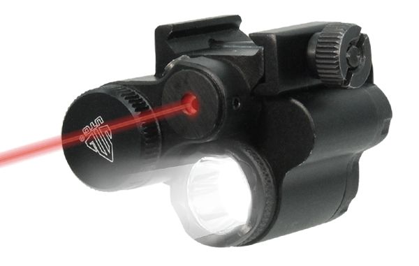 Utg Sub-Compact Led Light And Aiming Adjustable Red Laser