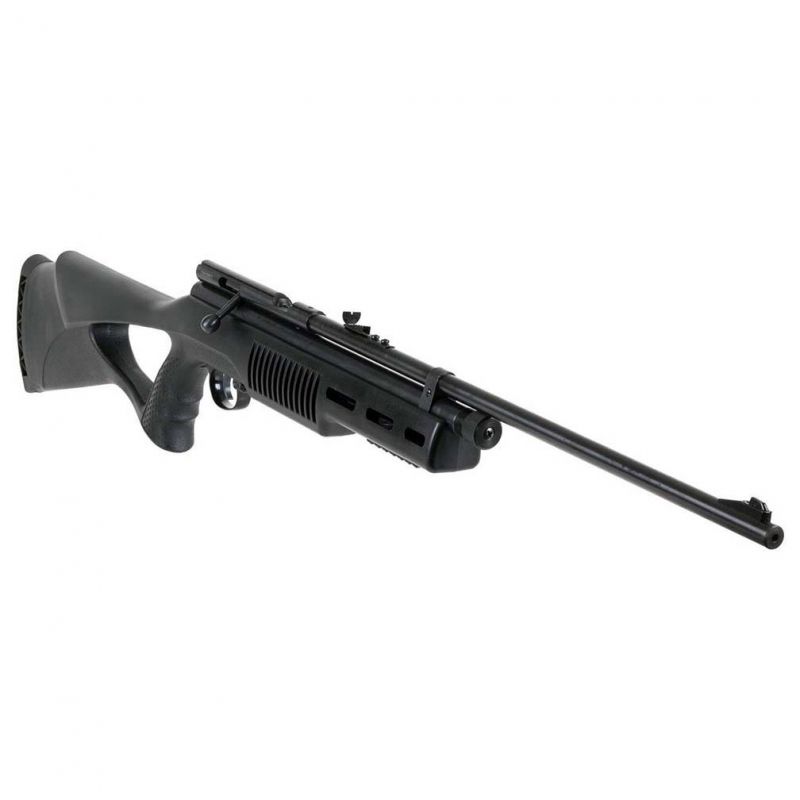 Beeman Sag .22Cal Co2 Powered Single Shot Pellet Air Rifle With Synthetic Stock