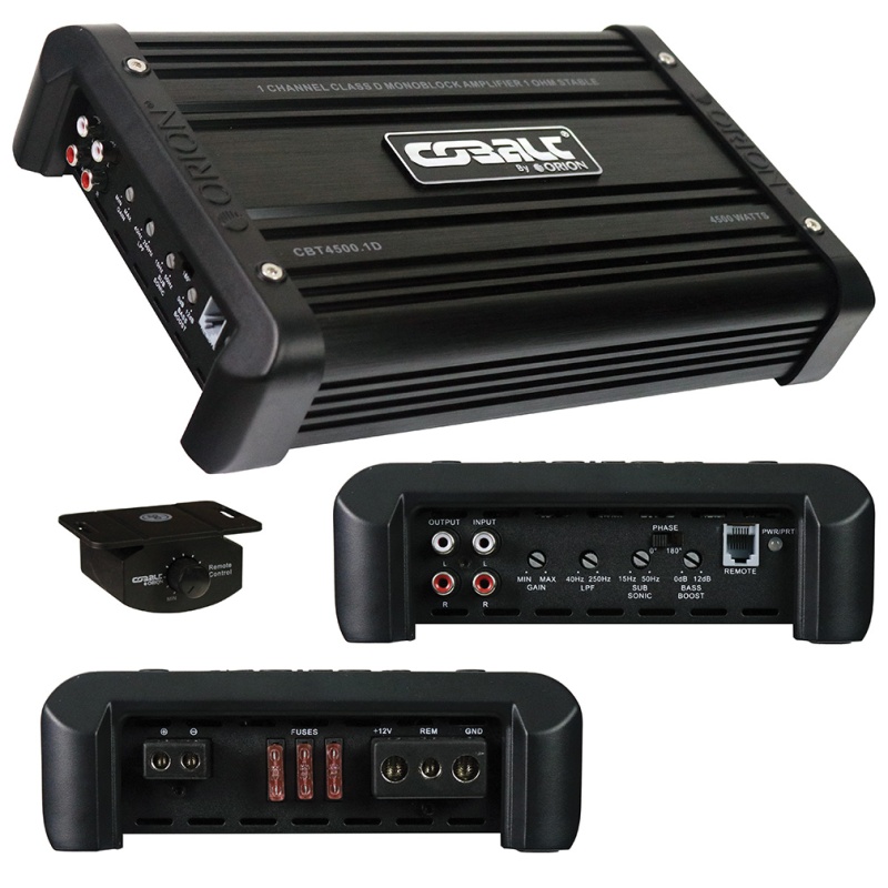 Orion Monoblock Amplifier, 2300W Rms/4500W Max