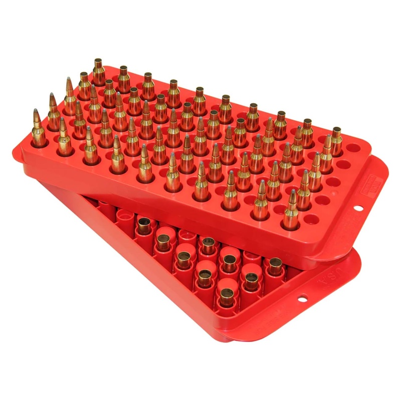 Mtm Universal Loading Tray All Calibers – Red (Sold Each)