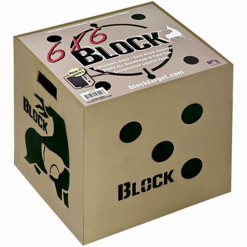 Block Targets 16″ 6-Sided Archery Target