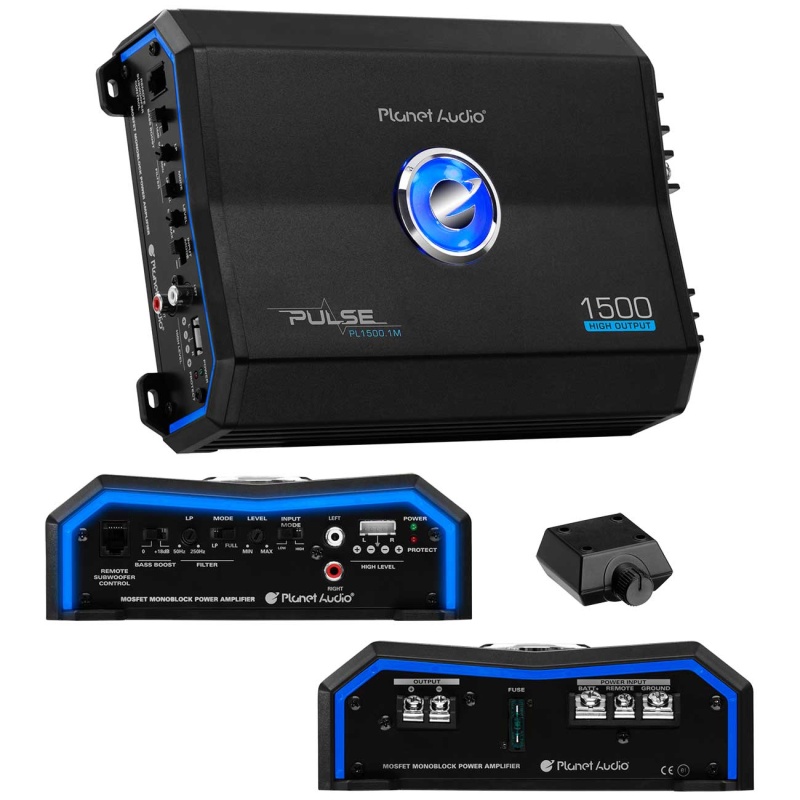 Audio Monoblock Amplifier, 1500W Max