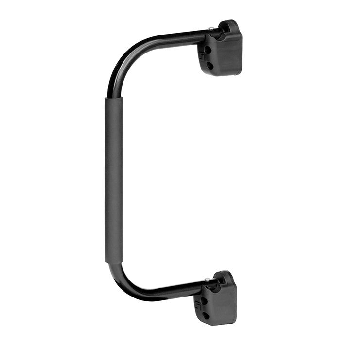 Stromberg Lend-A-Hand Mini Assist Rail & Replacement Hardware (Black Rail With Black Foam Grip)