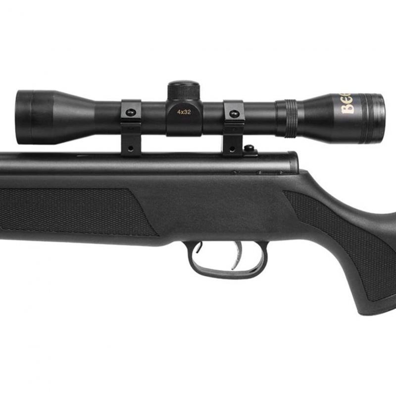 Beeman Wolverine .177Cal Spring Piston Powered Pellet Air Rifle With 4X32mm Scope