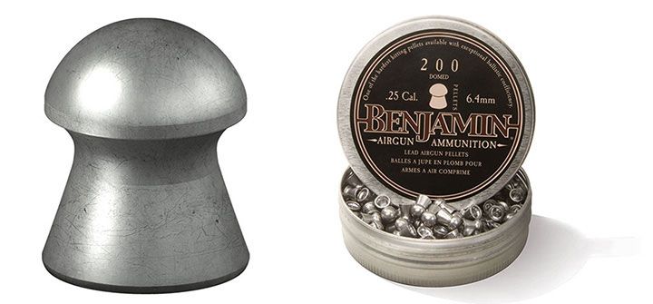 Benjamin .25Cal Domed Pellets – 27.9 Grain (200 Count)