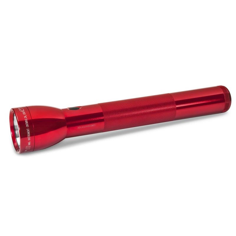 Maglite Led 3-Cell D Flashlight, Red, Gift Box