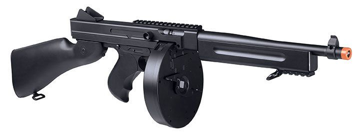Game Face Full/Semi-Automatic “Tommy” Submachine Airsoft Gun