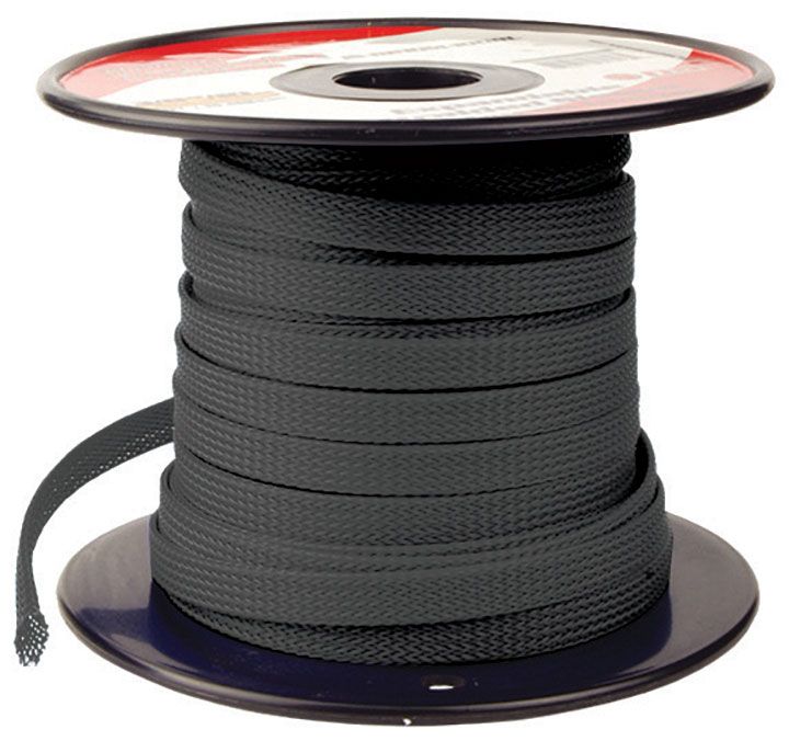 Trim-Gard 5/8" Flat Universal Colored Wheel Well Stick On Trim (Black, 20 Feet