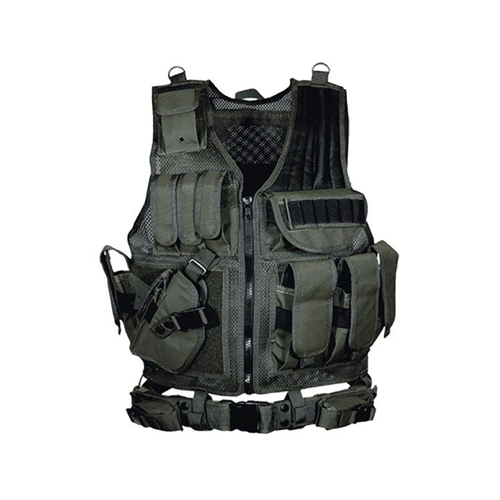 Utg 547 Law Enforcement Tactical Vest ‘Left Handed’ – Black