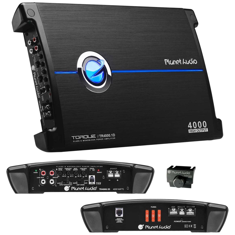 Audio Monoblock Amplifier, 3000W Rms/4000W Max