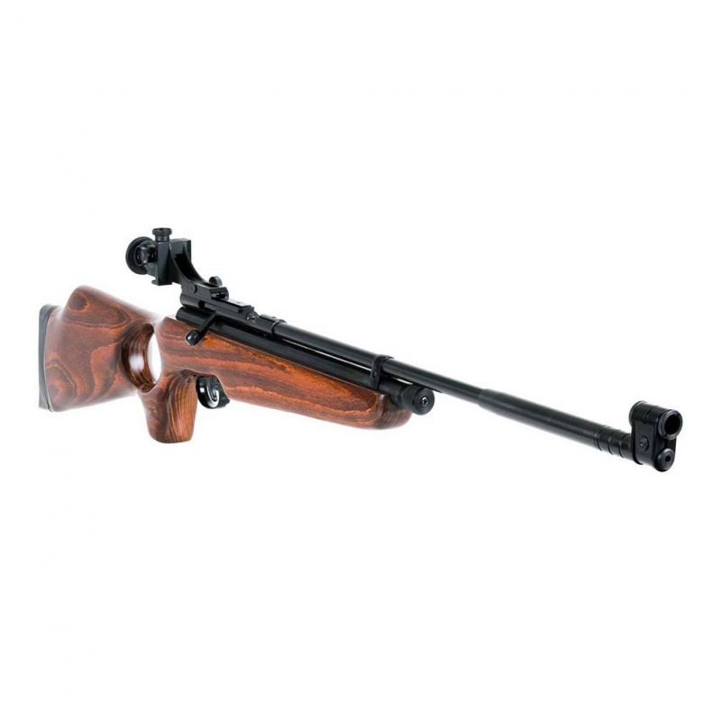 Beeman Competition .177Cal Co2 Powered Single Shot Pellet Air Rifle With Rear Diopter Peep Sight