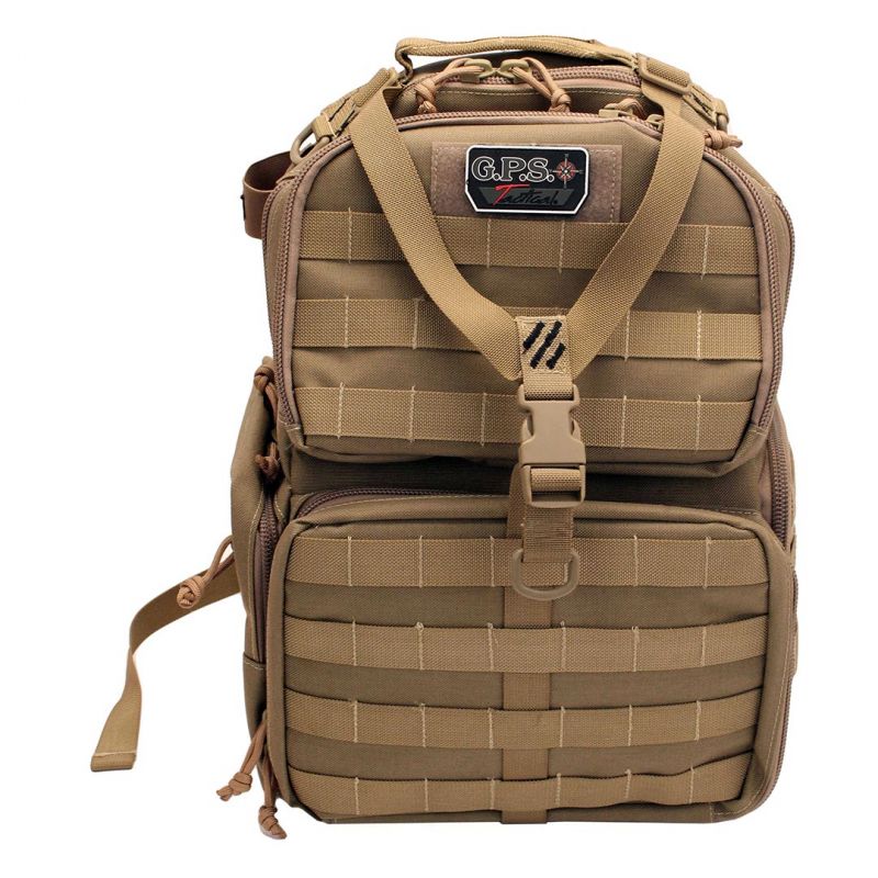 Gps Tactical Range Backpack, Tan