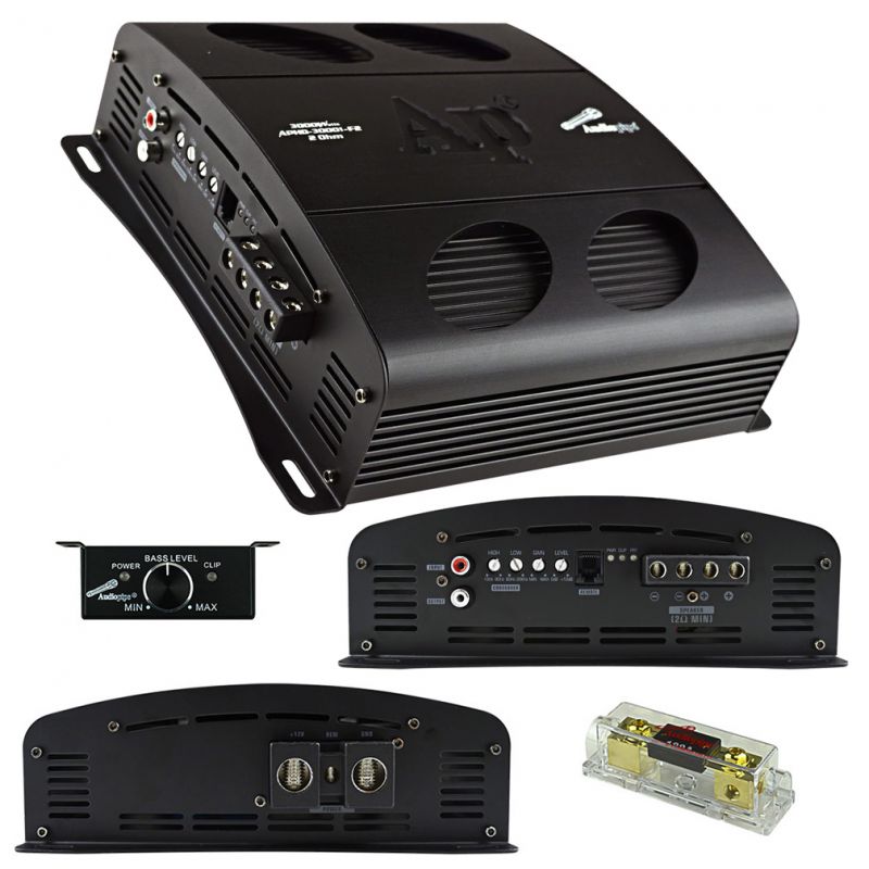 Audiopipe Monoblock Amplifier, 3000 Watts