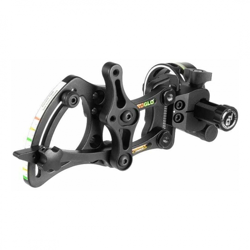 Truglo Range•Rover Single-Pin Adjustable Bow Sight – Right Hand