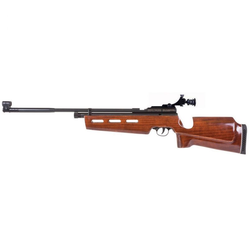 Beeman .177Cal Co2 Powered Single Shot Pellet Air Rifle With Competition Diopter Peep Sight