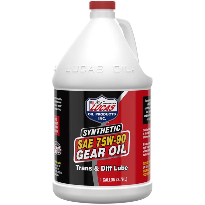 Lucas Oil Synthetic Sae 75W90 Transfer/Differential Lube 1 Gallon