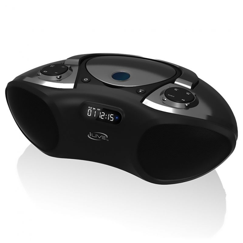 Ilive Portable Cd Boombox With Bluetooth