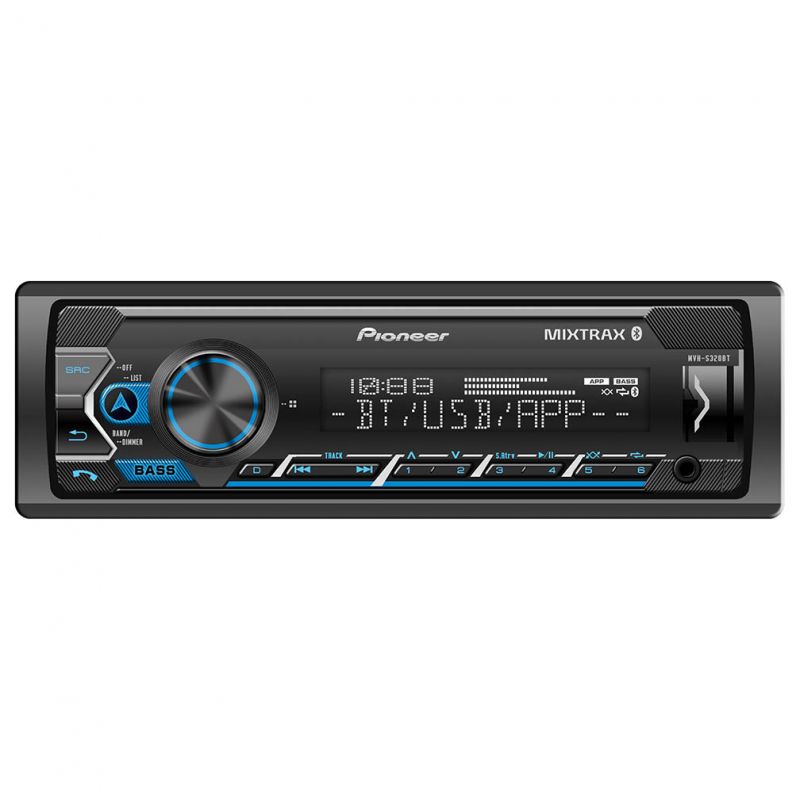 Pioneer Detachable Face Mechless Receiver With Bluetooth