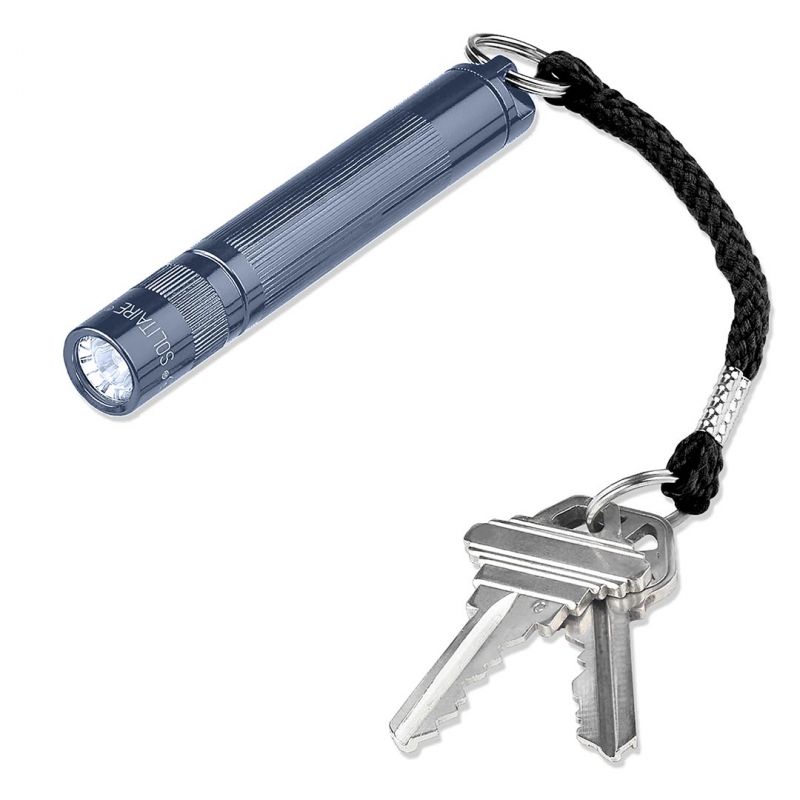 Maglite Incandescent 1-Cell Aaa Solitaire Flashlight, Gray