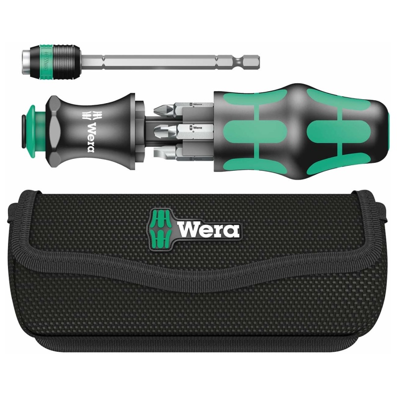 Wera 7-In-1 Bitholding Screwdriver With Removable Bayonet Blade