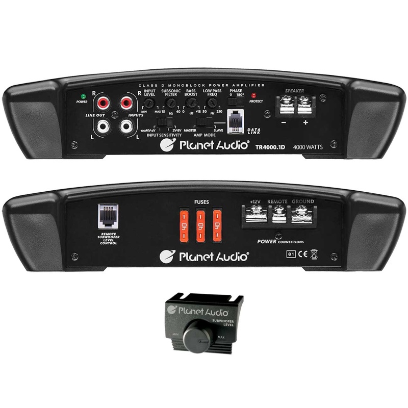 Audio Monoblock Amplifier, 3000W Rms/4000W Max