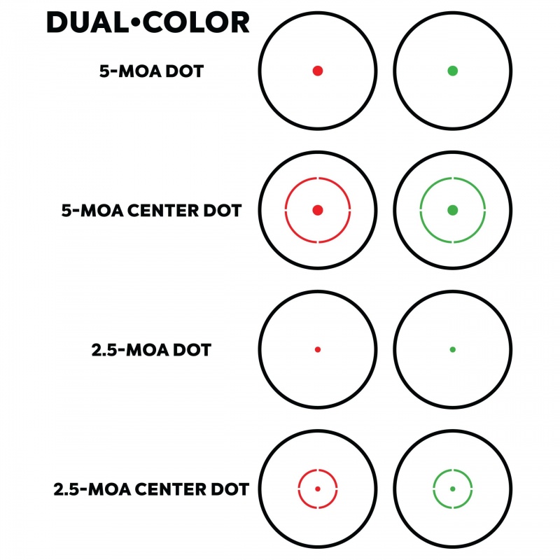 Truglo Dual Color Multi-Reticle Dot Sight – Boxed