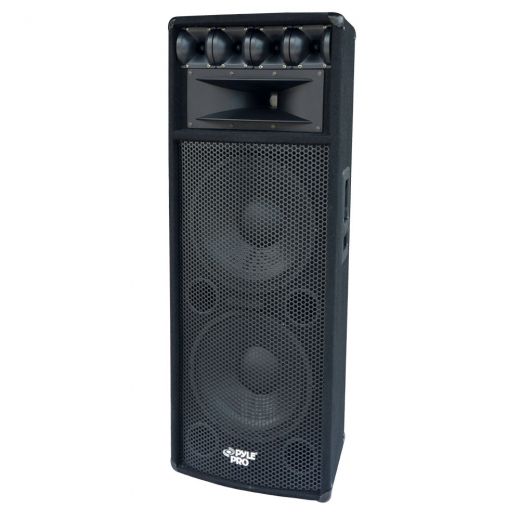 Pyle Pro DJ Speaker System with Two 12" Woofers, 1600 Watts Max