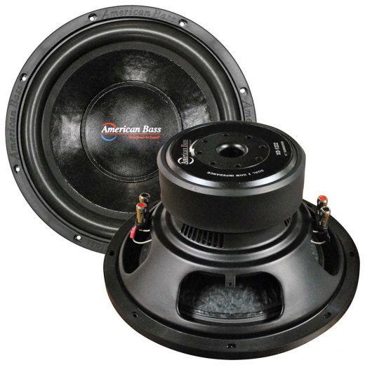 American Bass 12″ Woofer 500W RMS/1000W Max - Dual 2 Ohm Voice Coils
