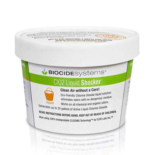 Biocide Liquid Shocker Odor Eliminator - Eliminate Odors Permanently