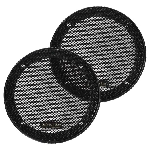 American Bass 5″ Speaker Grills - High-Quality Metal Mesh Grills for Enhanced Car Audio