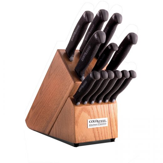 Cold Steel 13-Piece Classic Kitchen Knife Set
