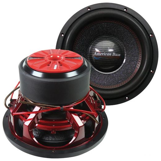 American Bass 12 Competition Woofer - 1500W Rms/3000W Max