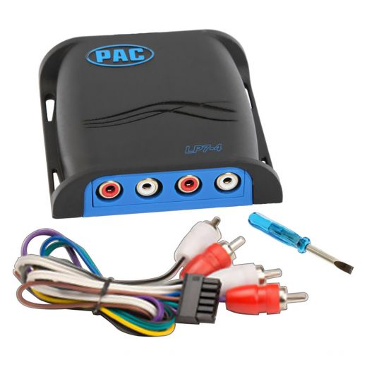 PAC 4 Channel Line Output Converter With Remote Turn-On