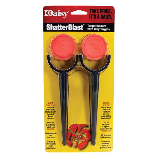 Daisy Shatterblast 4-Target Stakes And 8 Breakable Target Disks