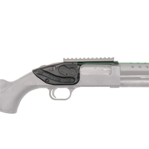 Crimson Trace Lasersaddle Laser Sight For Mossberg 500 & 590 Series Shotguns & Shockwave, Green Laser